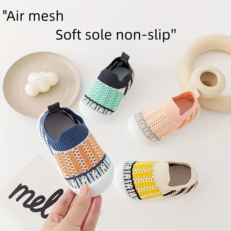 Baby Boy's Non Slip Breathable Sneakers for Outdoor Activities