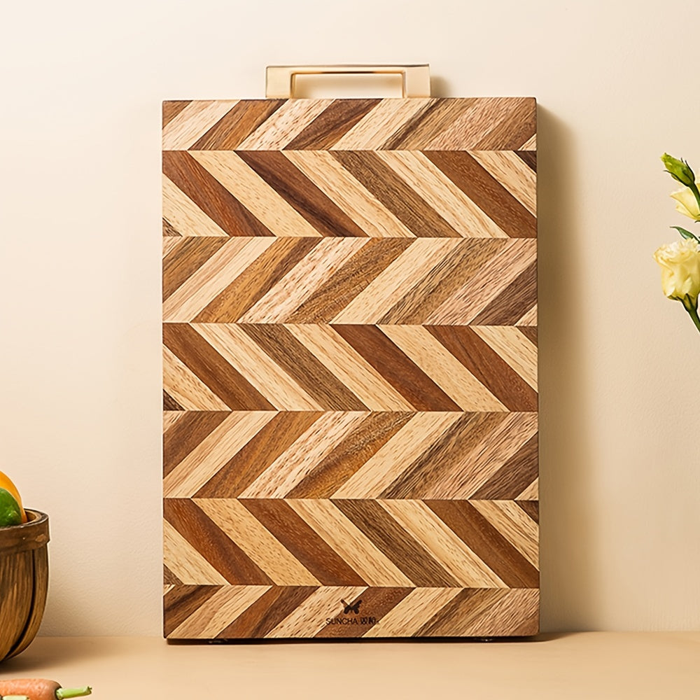 Wooden Chopping Board Butcher Block Cheese Charcuterie Board
