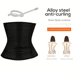 Breathable Waist Trainer Belt Tummy Control Wrap Cincher