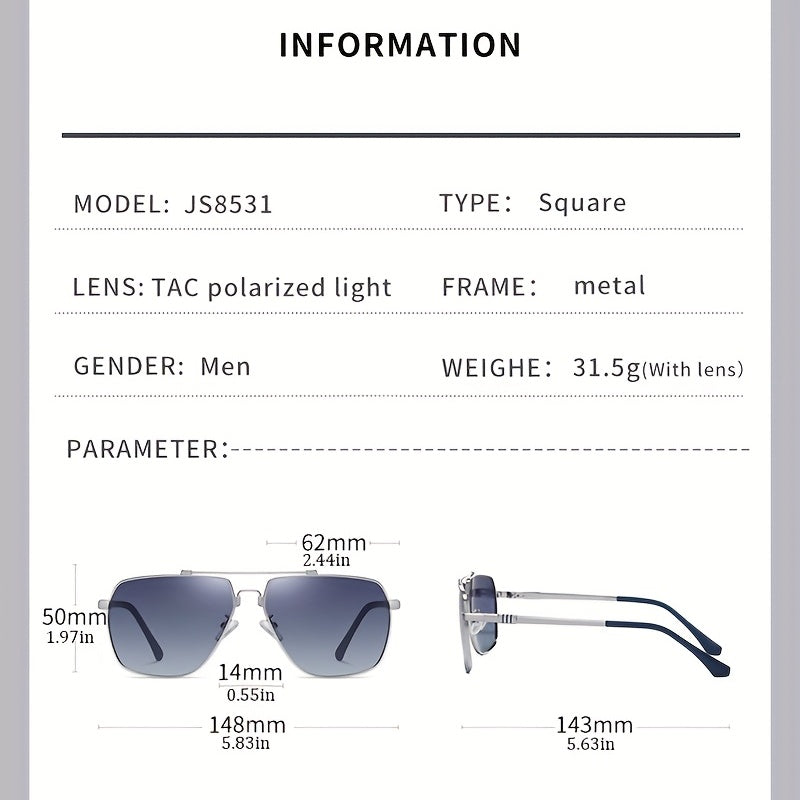 Men's Polarized Driving Sunglasses for Outdoor Activities
