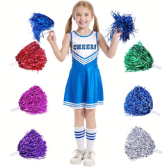 Cheerleader Pom Poms for Parties, Dances, Sports