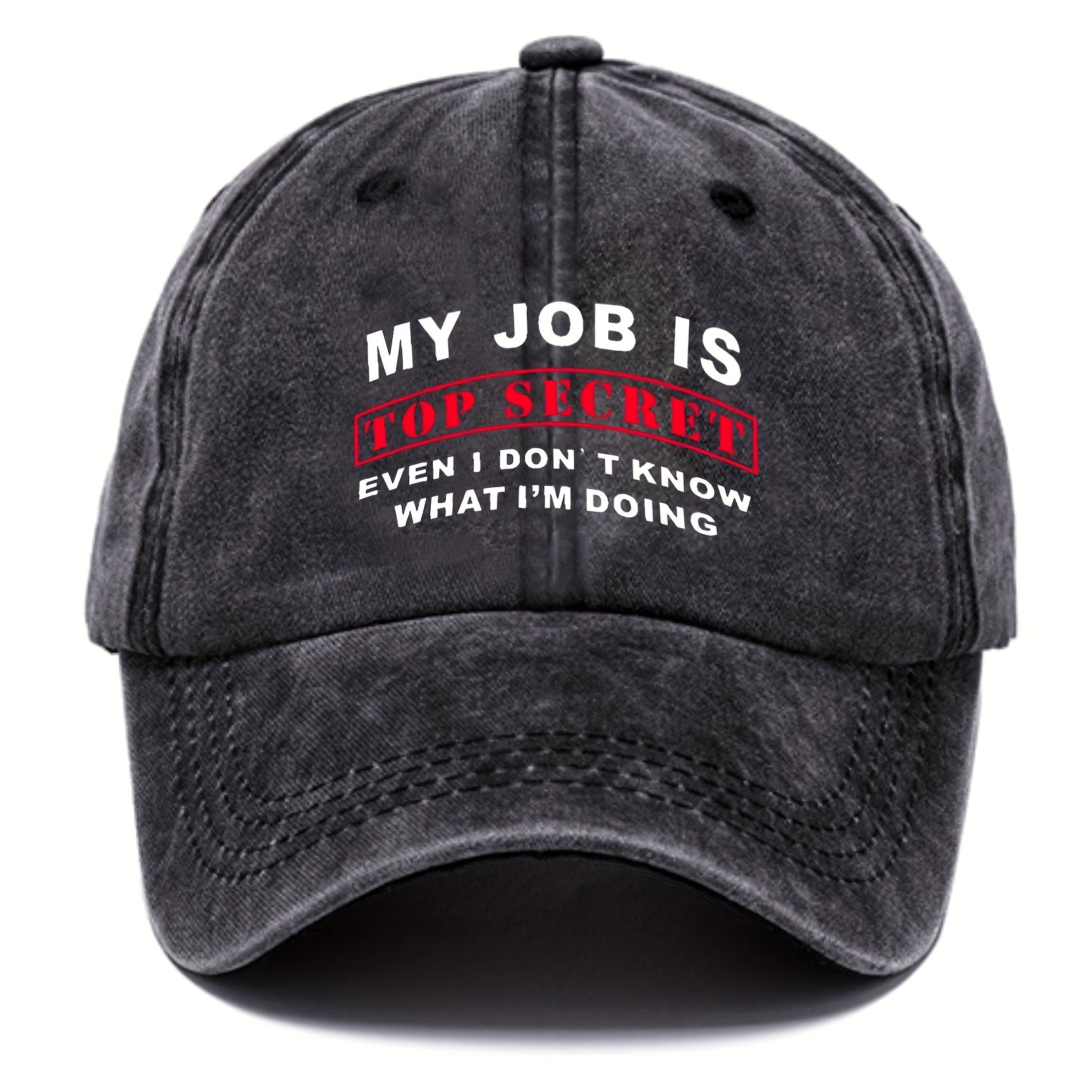 Adjustable Cotton Baseball Cap Sun Protection Hat
