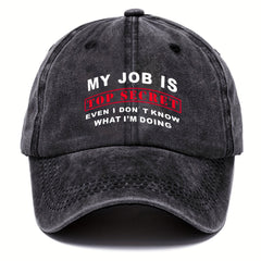 Adjustable Cotton Baseball Cap Sun Protection Hat