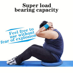 Portable Inflatable Balance Pad for Yoga & Muscle Relaxation