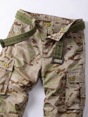 Classic Camo Cargo Pants Men's Tactical Outdoor Hiking Fishing