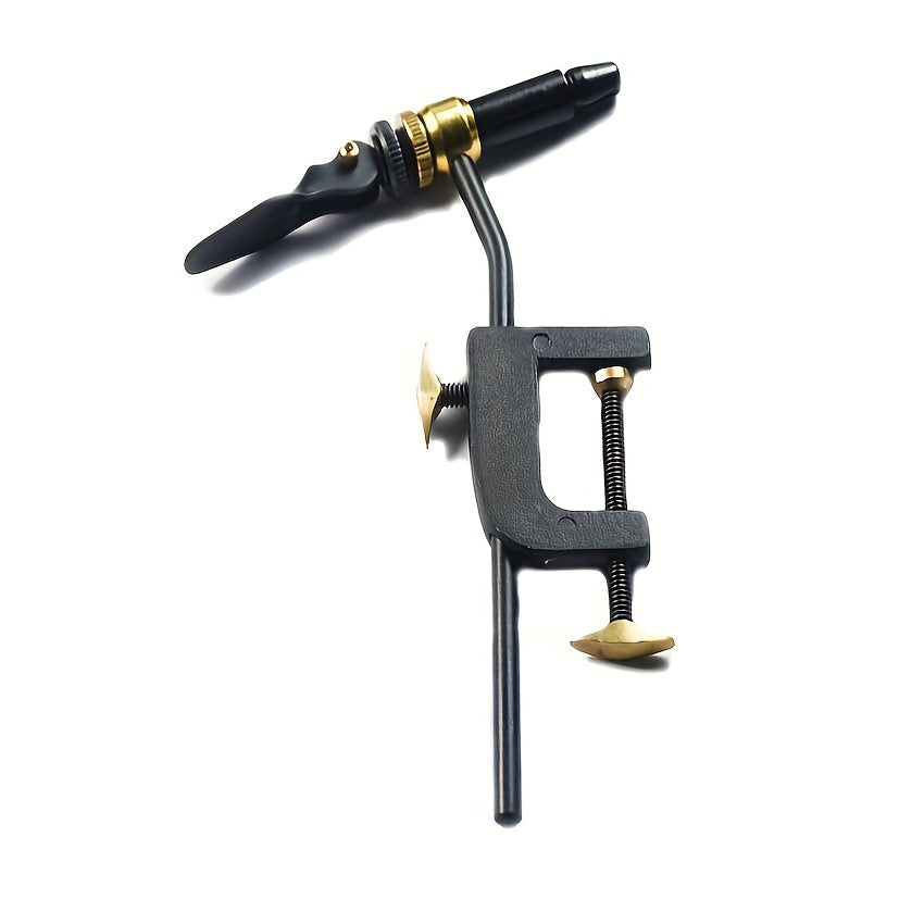 Rotary Fly Tying Vise C Clamp Fly Tying Tool Fly Fishing Accessory