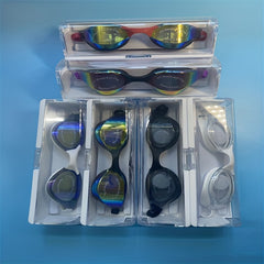 Swimming Goggles Anti Fog UV Protection Set