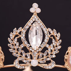 Rhinestone Tiara Crown Headband Bride Wedding Prom Hair Accessory