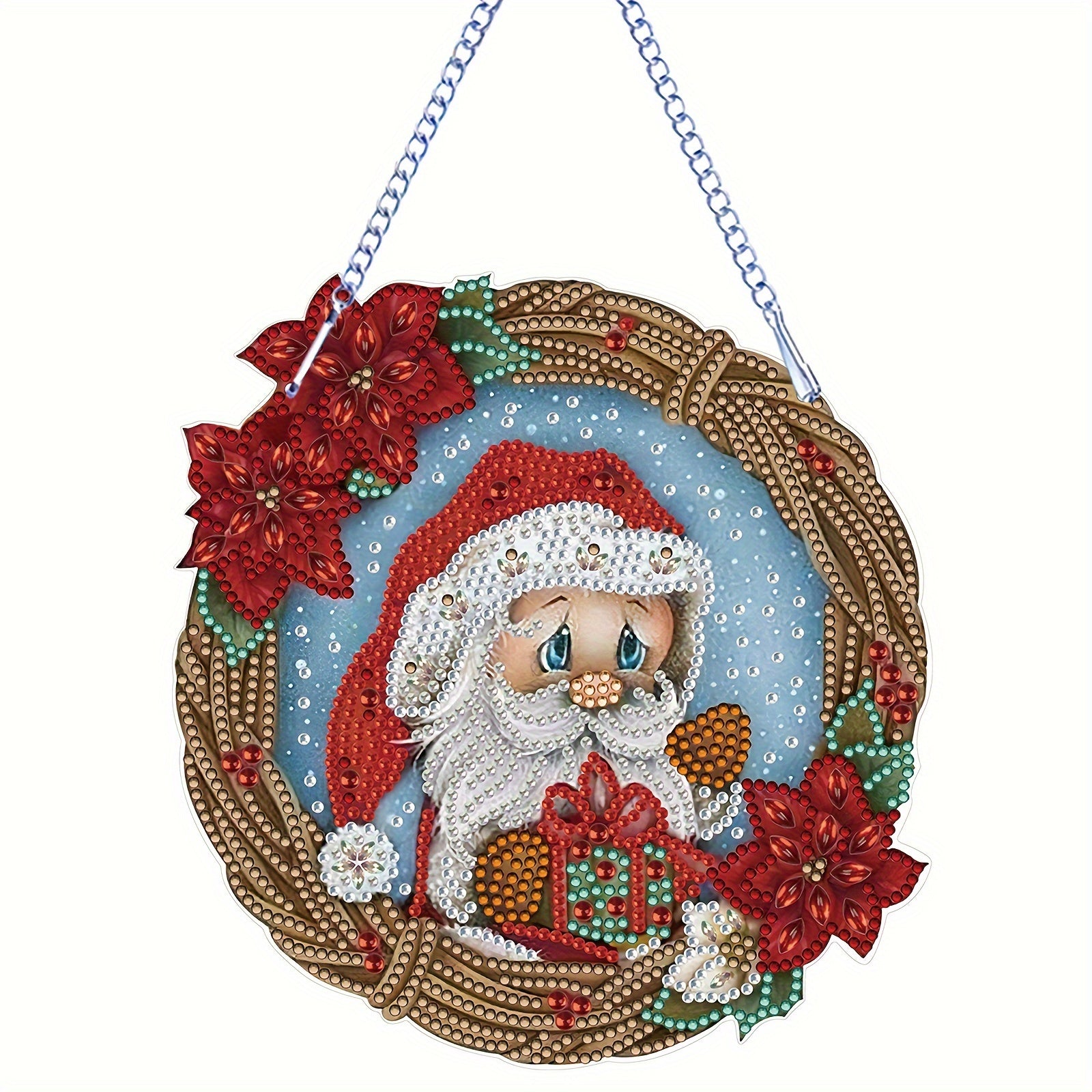 Santa Claus Special Shape Diamond Painting Kit Beginner DIY 5D