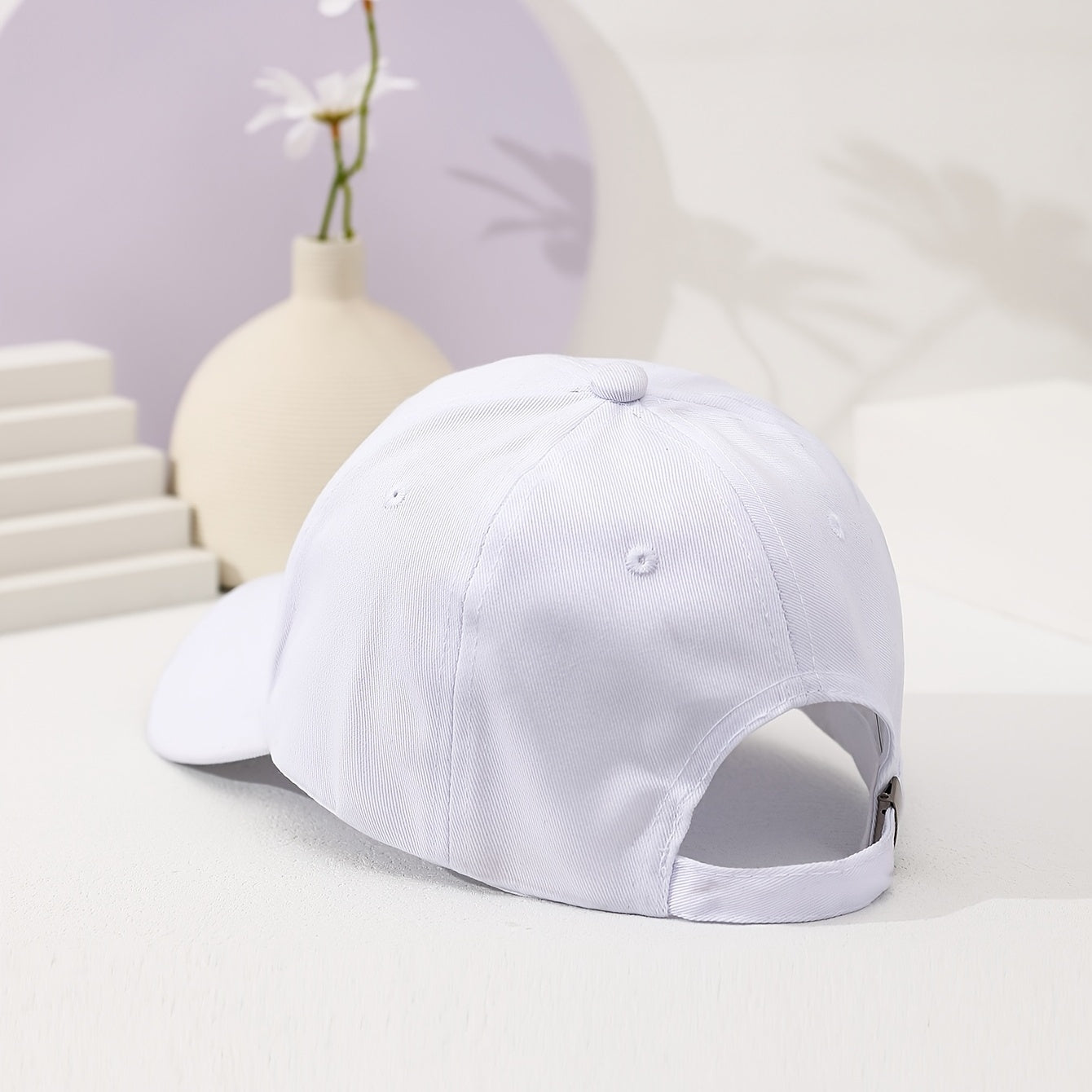 Wave Embroidery Men's Sunshade Baseball Cap