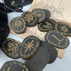 Witch Rune Set for Healing Alchemy and Meditation