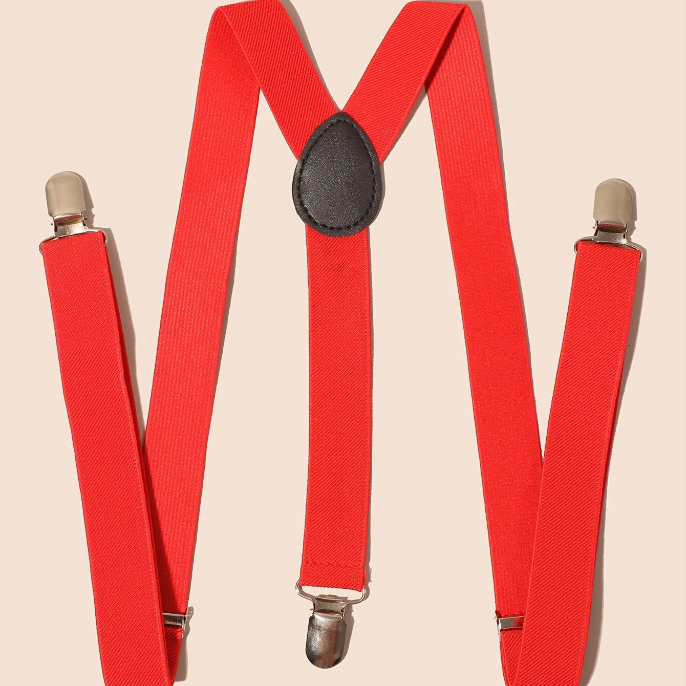 Red Suspenders & Bow Tie Set for Women Men