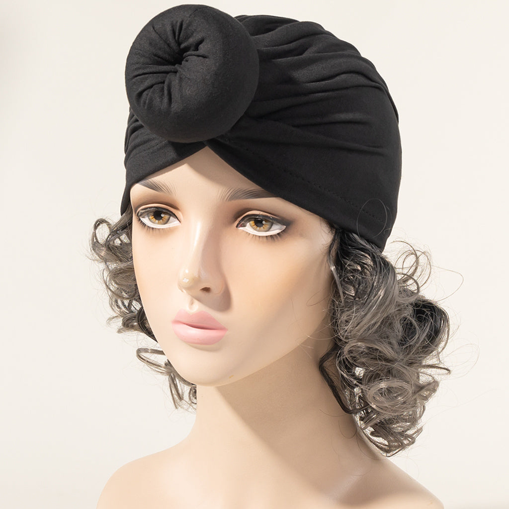 Women's Casual Solid Turban Hat Comfortable Classic Accessories Hat