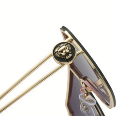 Large Sunglasses Lion Head Gradient Glasses UV400