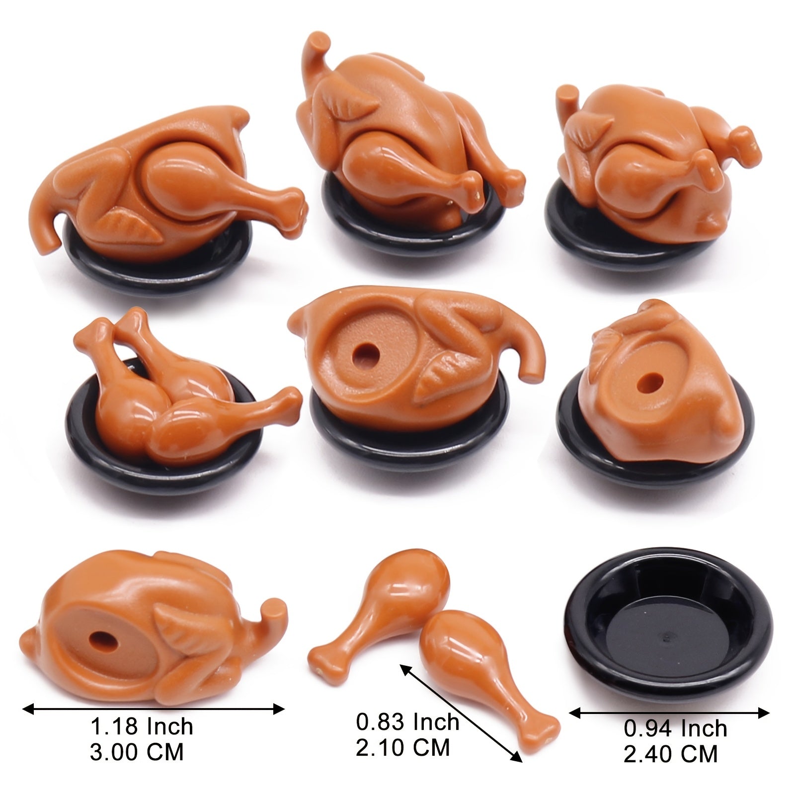 MARUMINE Turkey & Chicken Building Blocks Kit