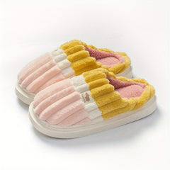 Women's Plush Memory Foam Slippers with Non Slip Sole