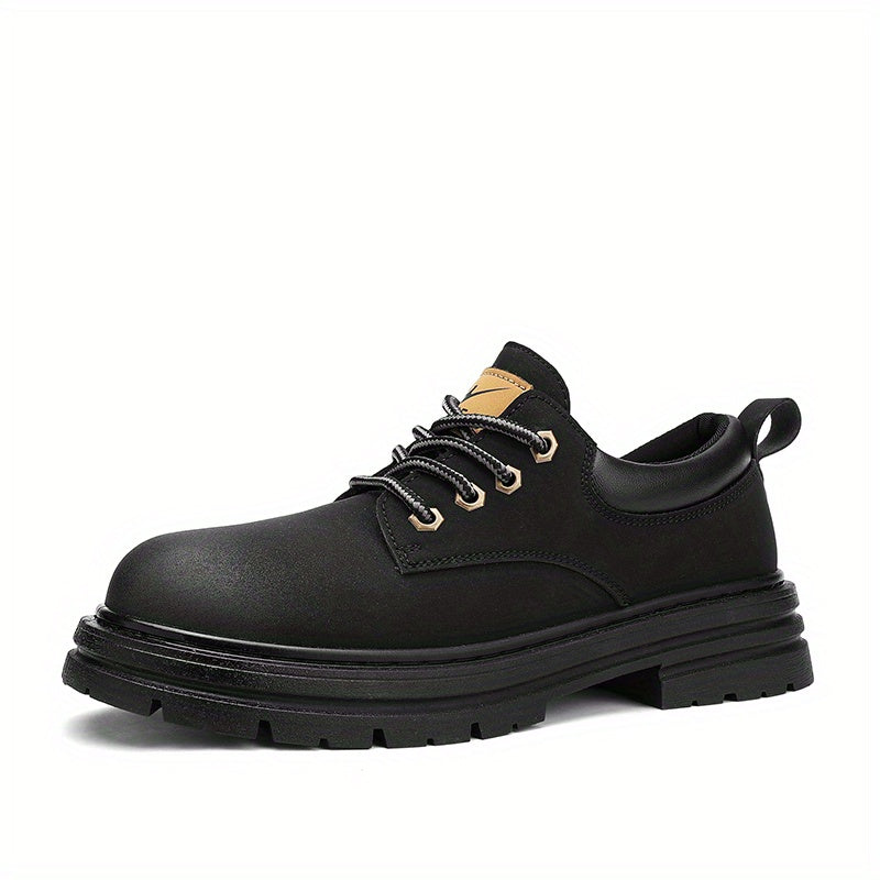 Men's Round Toe Oxford Shoes Dress Shoes Durable Non Slip Formal Shoes