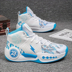 Men's Camo High Top Basketball Shoes Outdoor Sneakers
