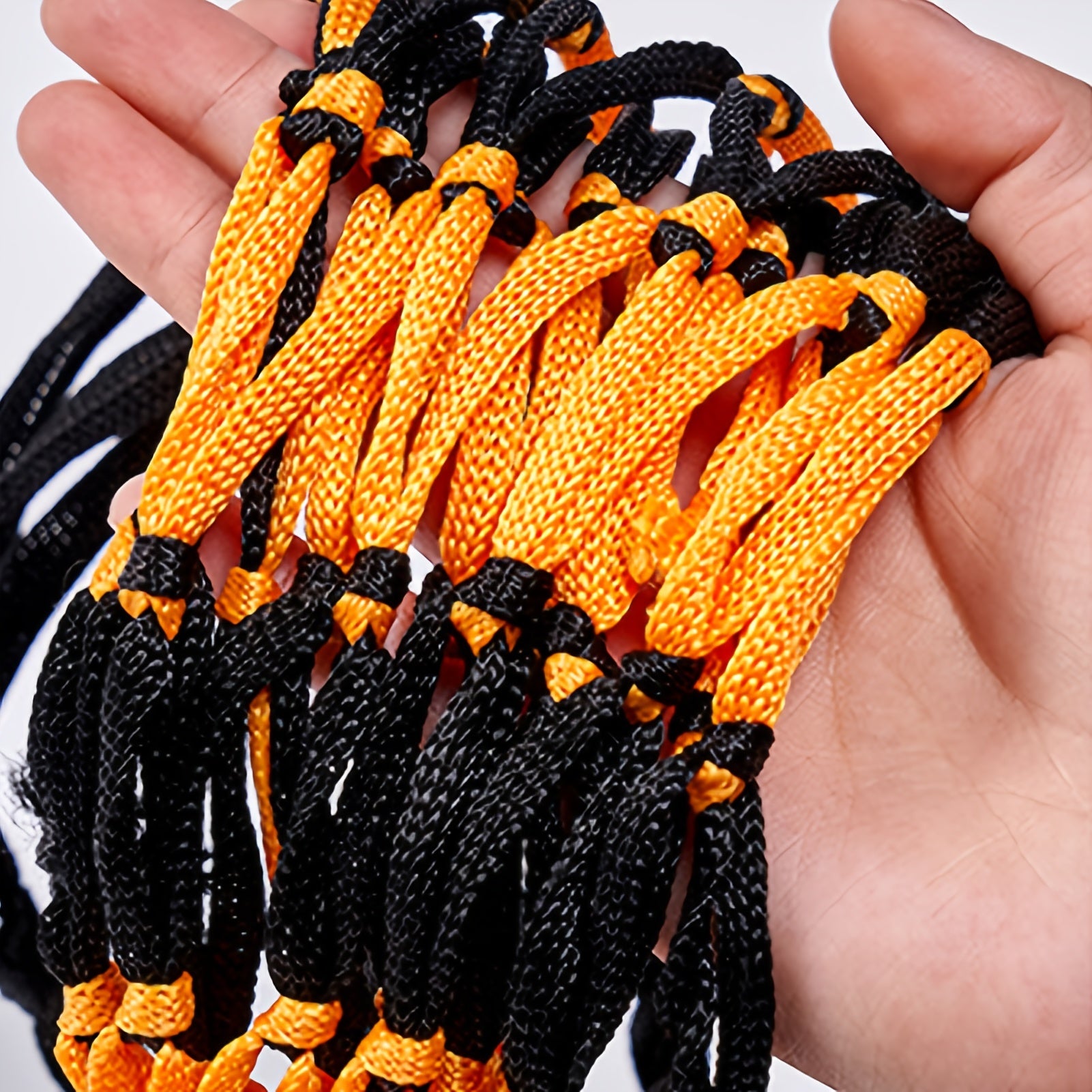 Nylon Mesh Ball Bag Football Basketball Net Durable Ball Storage