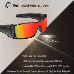 Sports Sunglasses Replacement Lenses UV Resistant Eye Protection