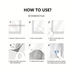 Privacy Window Sticker for Home Decor & Security