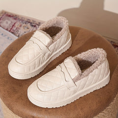 Women's Non-slip Snow Shoes Thick Bottom Warm Short Tube Shoes