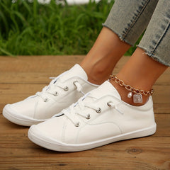 Women's Lightweight Lace-Up Casual Sneakers