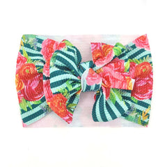 Floral Print Headband Hair Accessory for Babies
