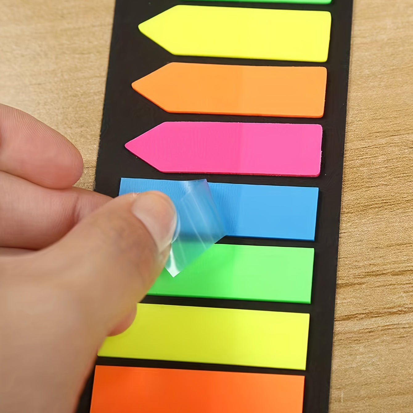 200 Colorful Transparent PET Sticky Notes