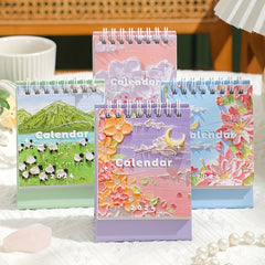 Landscape Desktop Small Desk Calendar Student Schedule Planner