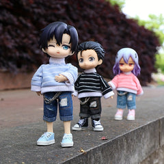 1pc Broken Chain Jeans Doll Clothing Gift