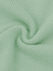 Casual Sweater Women's Plus Solid Hollow Out Cap Sleeve Round Neck