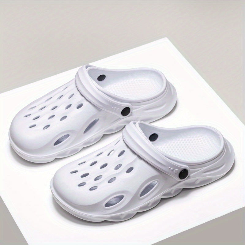 Men's Closed Toe Clogs Sandals Soft Sole Outdoor Walking Shoes