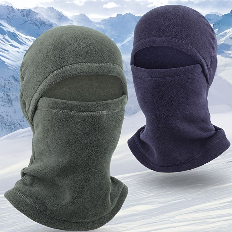 Winter Windproof Cap Riding Mask Coldproof Thickened Headwear Fleece Warm Cap