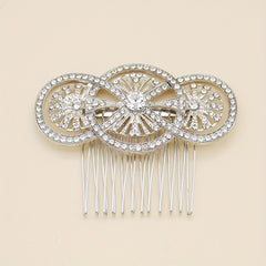 Bridal Rhinestone Hair Comb Head Jewelry for Wedding