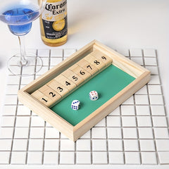 Wooden Number Flipping Game Drinking Game Props Entertainment Supplies
