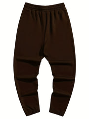 Men's Letter V Print Joggers Pants Spring Fall Fitness