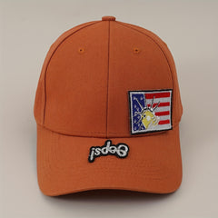Flag Embroidery Baseball Cap Adjustable Couple Dad Hat