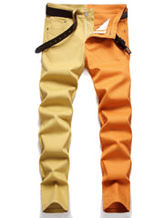 Men's Street Style Stretch Denim Pants
