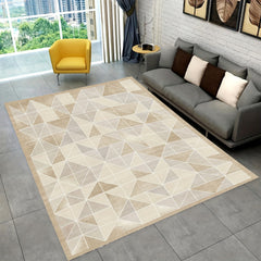 Large Modern Geometric Area Rugs Soft Washable Carpet for Living Rooms Bedrooms