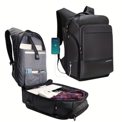 Waterproof Laptop Backpack USB Charging Port