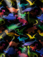 Gradient Dinosaur Pattern Hoodie For Kids Casual Pullover Hooded Long Sleeve Top