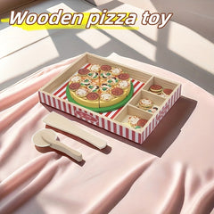 Wooden Fruit Pie Set Kitchen Toy