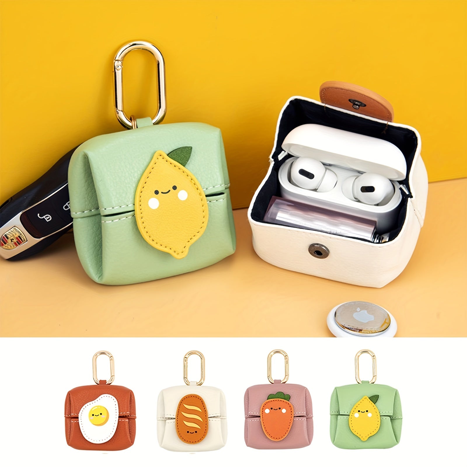 Kids Small Storage Bag With Hook Clip, Coin Purse For Girls