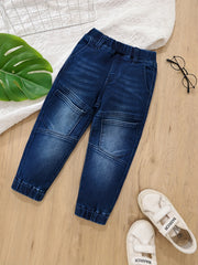 Boys Stretch Denim Long Pants Spring Autumn Outdoor