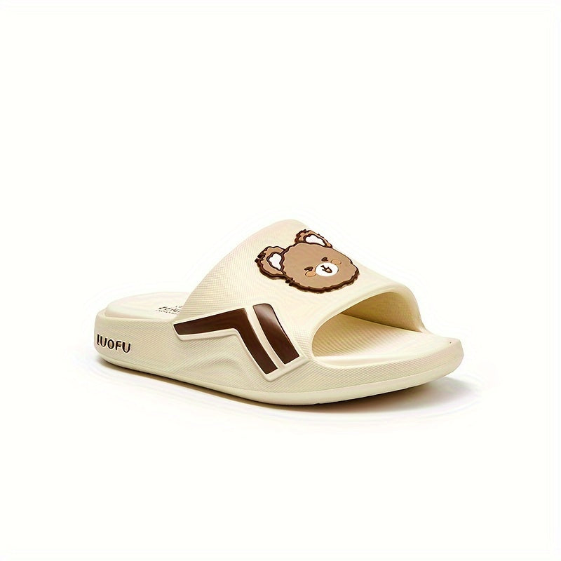 Boys Cartoon Slippers Non Slip Lightweight Open Toe Indoor Shower Pool