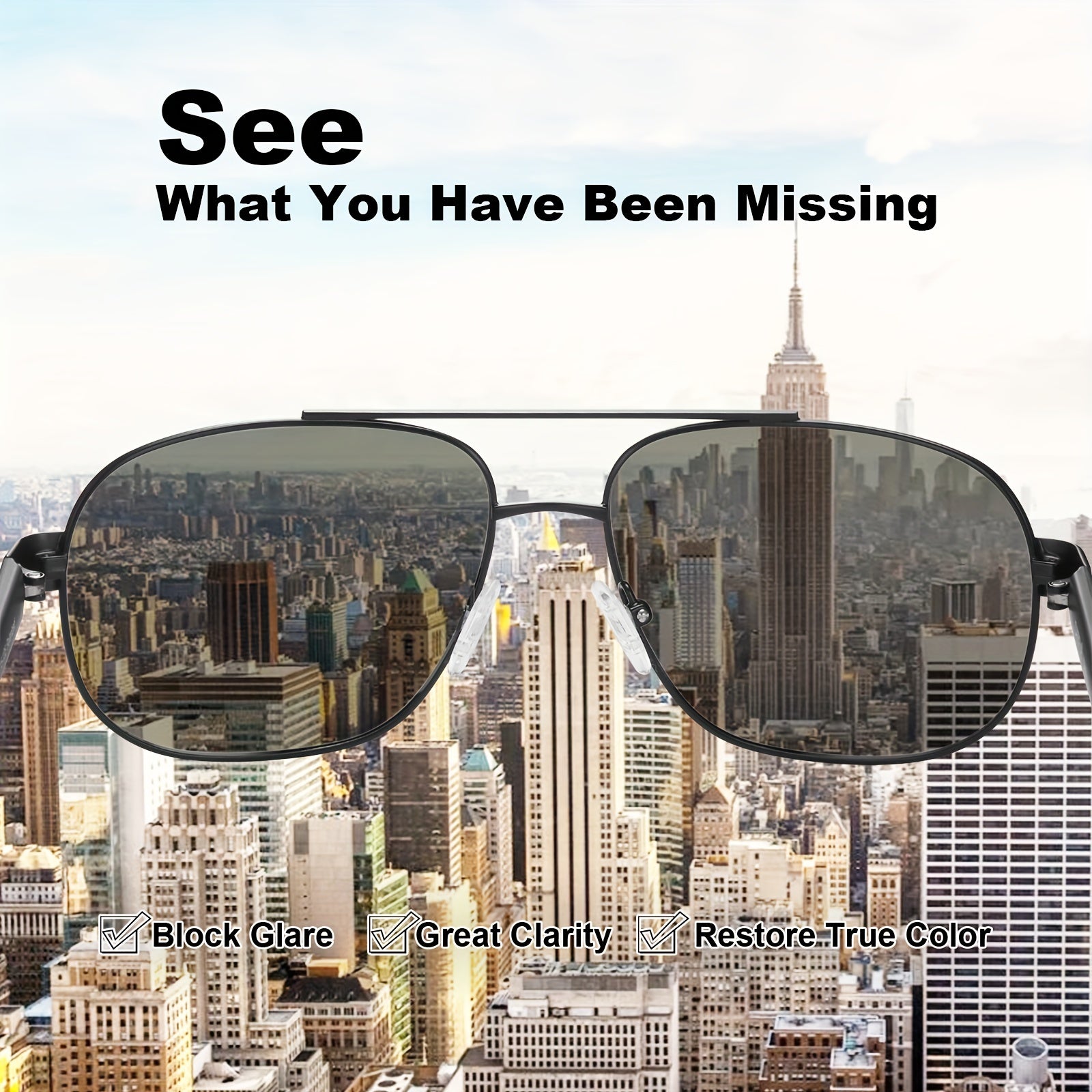 Men's Polarized Fishing Sunglasses