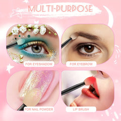 20pcs Double Sided Eyeshadow Applicator for Smooth Application