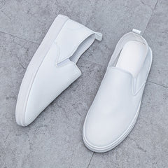 Men's Non Slip Loafer Shoes Casual Slip On Sneakers Flat Shoes