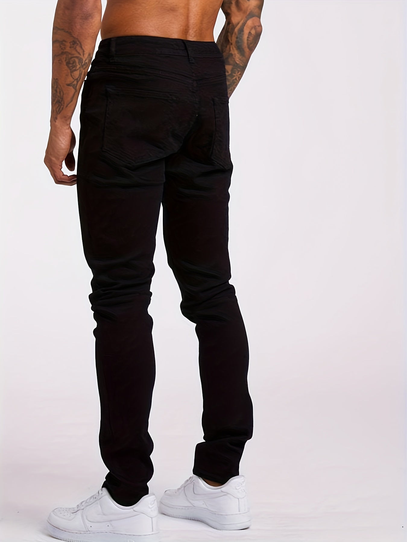 Men's Slim Fit Jeans Casual Stretch Denim Pants